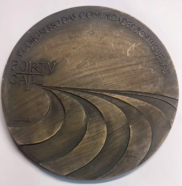Medalha 1º congresso das Comunidades&nbsp;Portuguesas